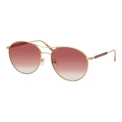 Longchamp Metal Women's Sunglasses In Gold