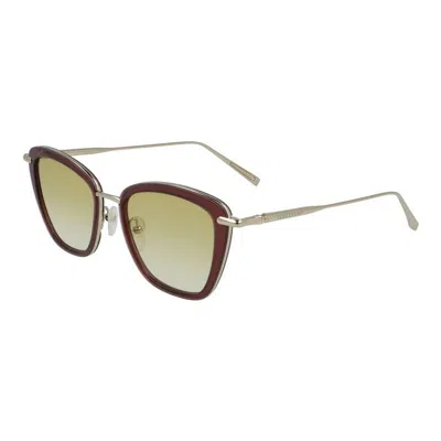 Longchamp Ladies' Sunglasses  Lo638s-611  52 Mm Gbby2 In Brown