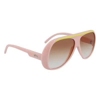 Longchamp Pink Plastic Sunglasses