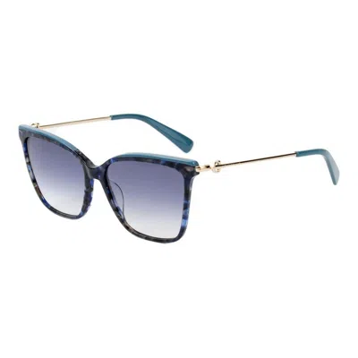 Longchamp Blue Acetate Sunglasses