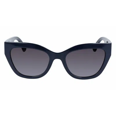 Longchamp Ladies' Sunglasses  Lo691s-424 Gbby2 In Black