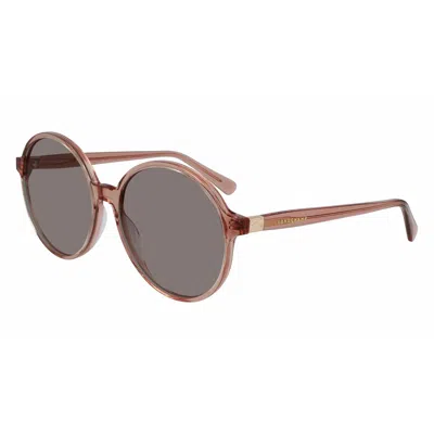 Longchamp Ladies' Sunglasses  Lo694s-272  61 Mm Gbby2 In Brown