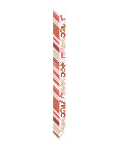 Longchamp `l`arc-en-ciel` Headband In Pink