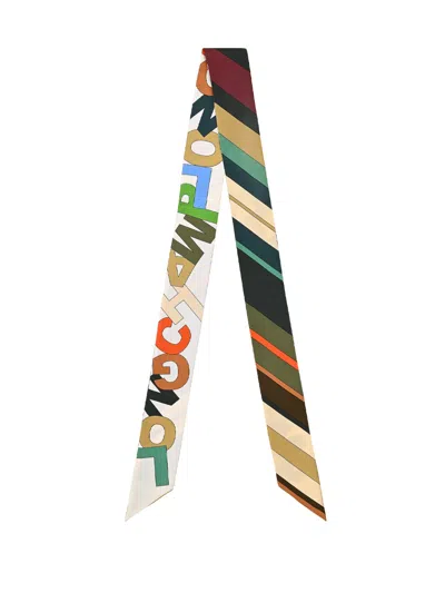 Longchamp `l`arc-en-ciel` Headband In Yellow