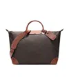 Longchamp Large Boxford Travel Bag In Black