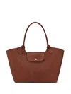 Longchamp Épure 大号单肩包 In Metallic