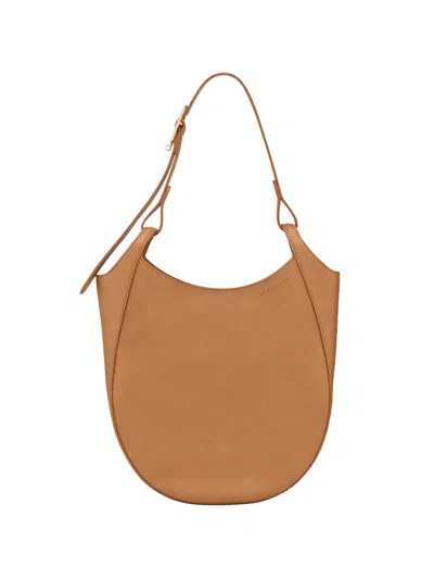 Longchamp Le Foulonne L Hobo Bag In Brown