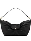 Longchamp Large Le Pilage Xtra Flap Shoulder Bag In Black