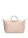 Longchamp Large Le Piliage Top-handle Luggage In Neutral