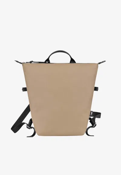 Longchamp Large Le Pliage Energy Backpack In Clay
