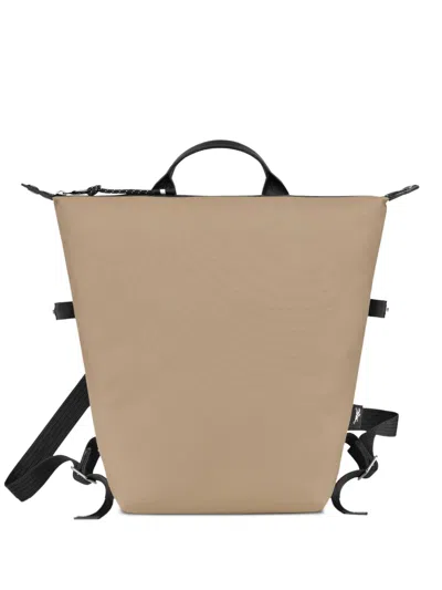 Longchamp Large Le Pliage Energy Backpack In Neutral