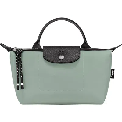 Longchamp Large Le Pliage Energy Recycled Canvas Cosmetics Case In Blue