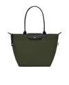 Longchamp Large Le Pliage Energy Tote Bag In Green