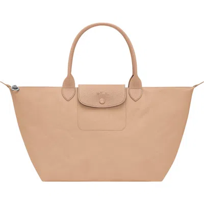Longchamp Large Le Pliage One Shoulder Bag In Neutral