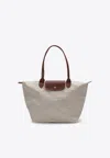 Longchamp Large Le Pliage Original Tote Bag In Beige