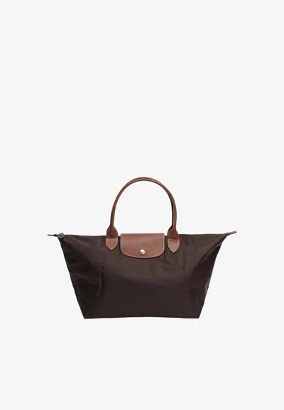 Longchamp Large Le Pliage Original Tote Bag In Brown