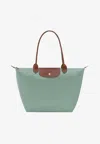 Longchamp Large Le Pliage Original Tote Bag In Green