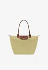 Longchamp Large Le Pliage Original Tote Bag In Green