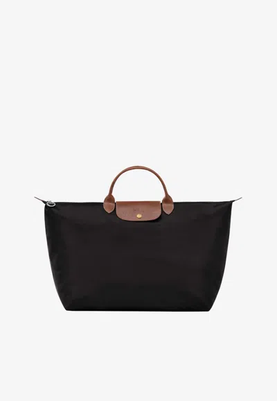 Longchamp Large Le Pliage Original Travel Bag In Red