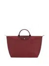 Longchamp Purple Backpacks & Travels In Purple