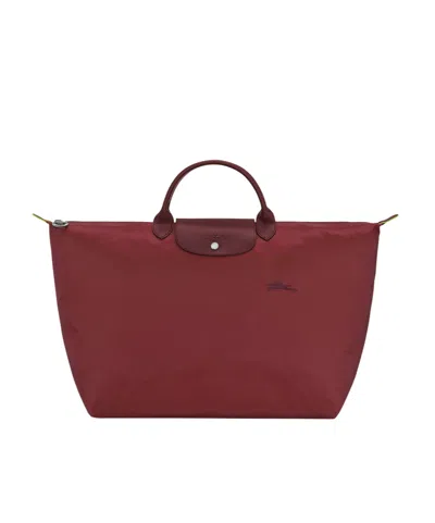 Longchamp Large Le Pliage Tote Bag In Burgundy