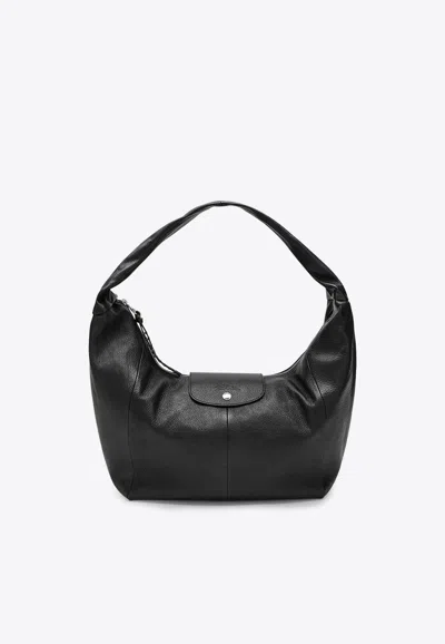 Longchamp Large Le Pliage Xtra Shoulder Bag In Black