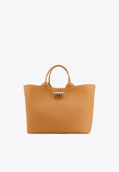Longchamp Large Le Roseau Tote Bag