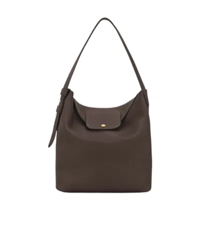 Longchamp Le Cadence L Shoulder Bag In Brown
