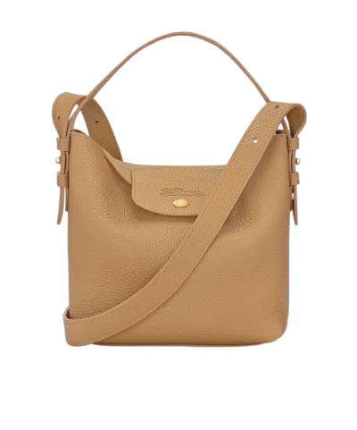 Longchamp Le Cadence S Bucket Bag In Nude