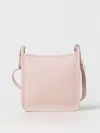 Longchamp Le Foulonné Bag In Grained Leather In Pink