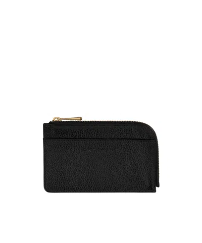 Longchamp Le Foulonné Card Holder In Black
