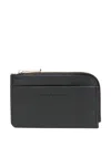 Longchamp Le Foulonné Card Holder In Black