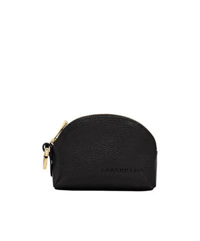 Longchamp Le Foulonné Coin Purse In Pink