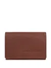Longchamp Le Foulonné 小号钱包 In Brown
