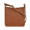 Longchamp Le Foulonne Crossbody Bag S Caramel In Brown
