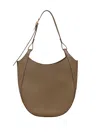 Longchamp `le Foulonné` Large Hobo Bag In Brown