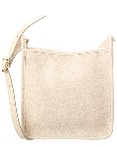Longchamp Le Foulonne Leather Crossbody In Brown