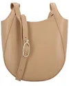 Longchamp Le Foulonne Leather Crossbody In Brown