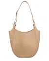 Longchamp Le Foulonné Leather Hobo Bag In Brown