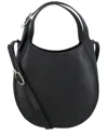 Longchamp Le Foulonne Leather Tote In Black