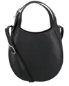 Longchamp Le Foulonne Leather Tote In Black