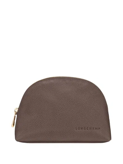 Longchamp Le Foulonné Logo-debossed Make Up Bag