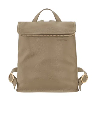 Longchamp Le Foulonne M Backpack In Green