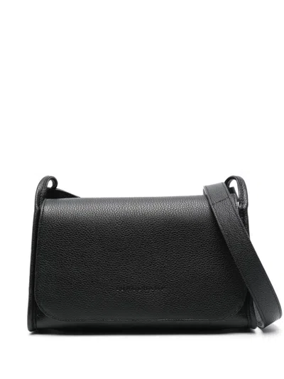 Longchamp Le Foulonné M Cross Body Bag In Black