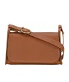 Longchamp Medium Foulonne Caramel Shoulder Bag In Brown