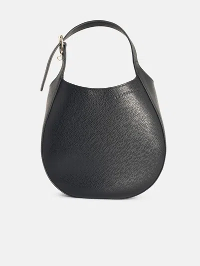 Longchamp 'le Foulonné' S Black Leather Bag