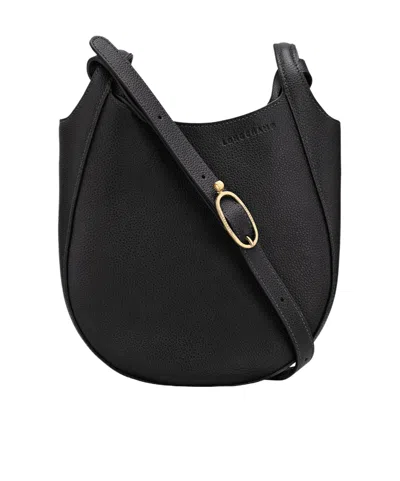 Longchamp Le Foulonné S Crossbody Bag In Black