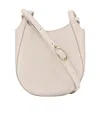 Longchamp Le Foulonné S Crossbody Bag In White