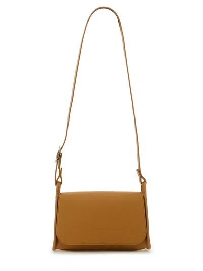 Longchamp Le Foulonne Shoulder Bag M In Brown