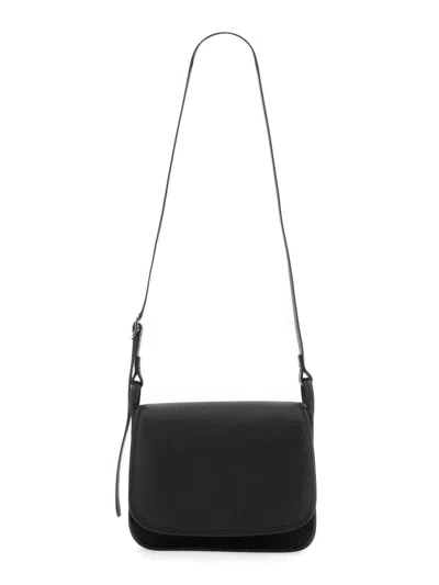 Longchamp "le Foulonné Small" Bag In Black